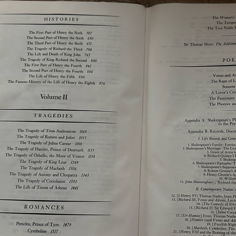 The Riverside Shakespeare Volume 1 First Printing 1974 Hardback VINTAGE BOOK. - Picture 11 of 16